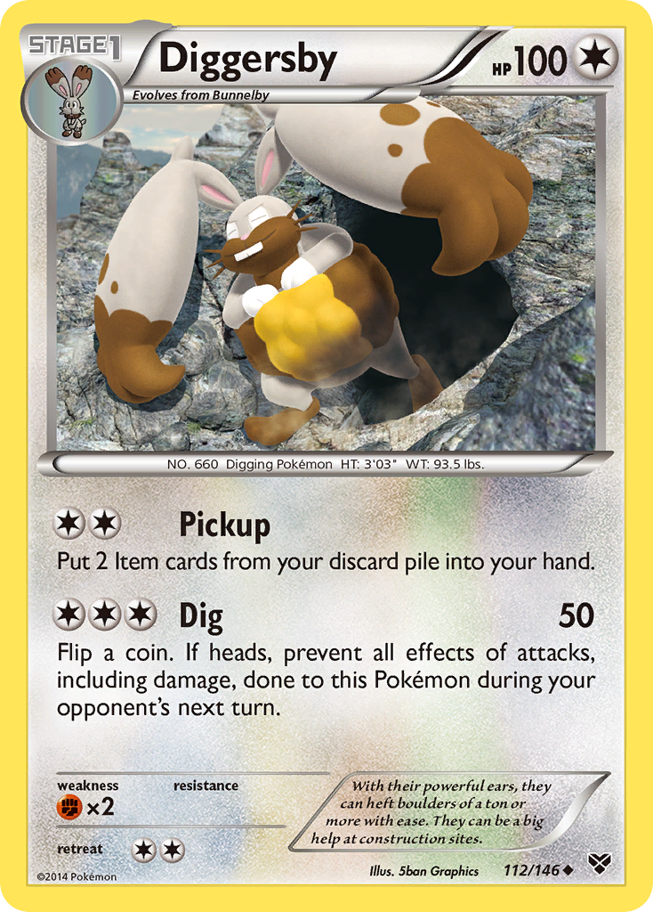 Diggersby (112/146) [XY: Base Set] | Good Games Modbury