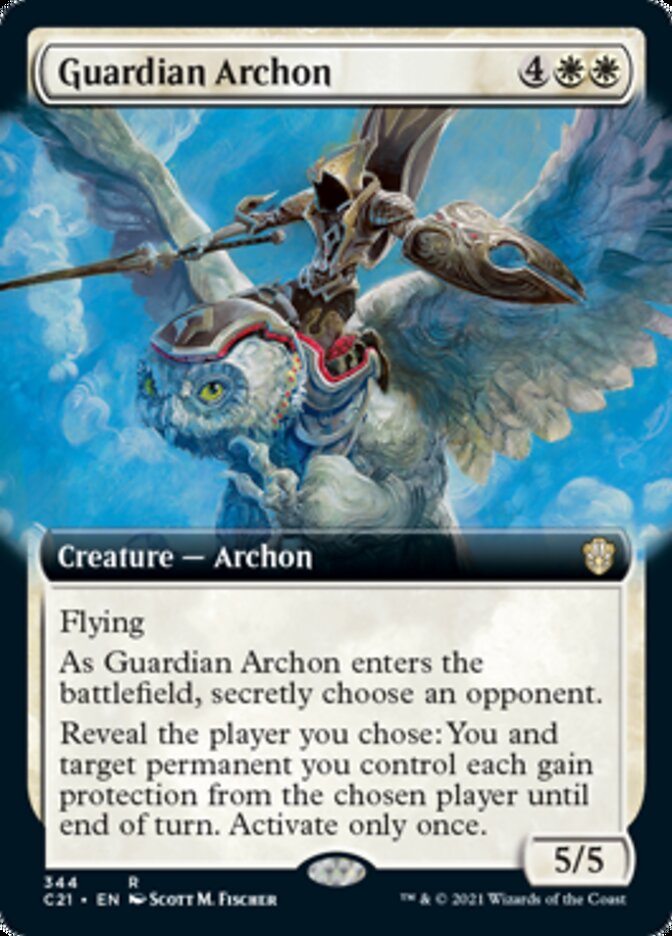 Guardian Archon (Extended Art) [Commander 2021] | Good Games Modbury