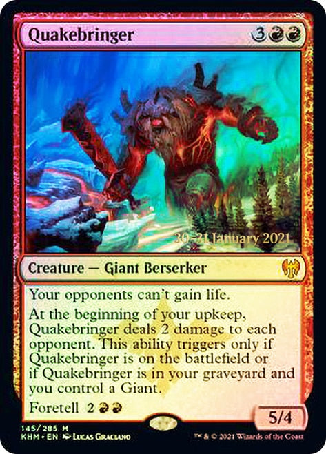 Quakebringer [Kaldheim Prerelease Promos] | Good Games Modbury