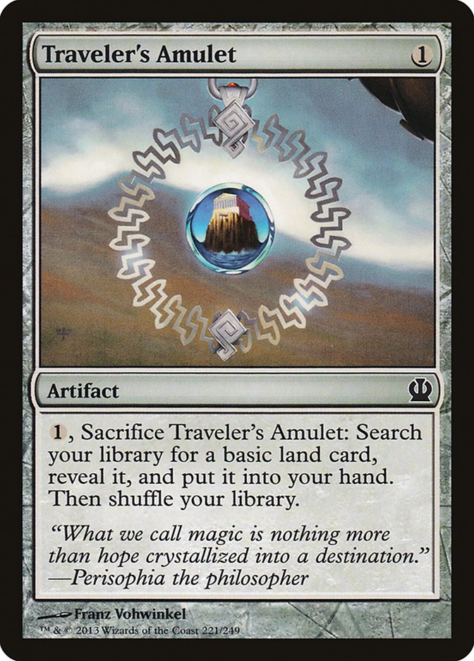 Traveler's Amulet [Theros] | Good Games Modbury