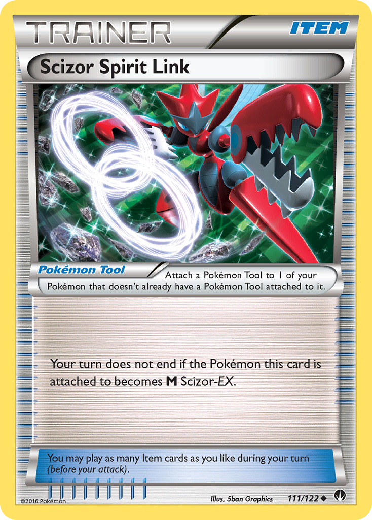 Scizor Spirit Link (111/122) [XY: BREAKpoint] | Good Games Modbury
