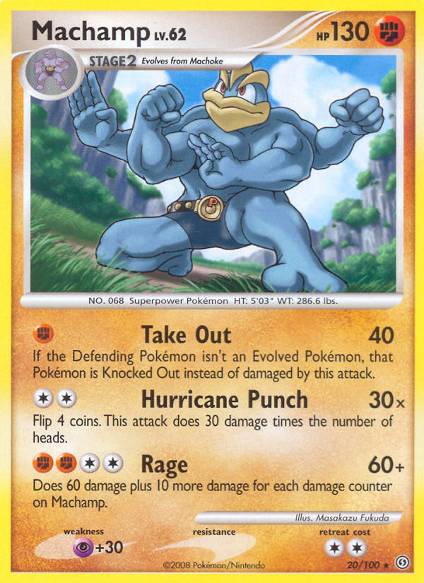 Machamp (20/100) [Diamond & Pearl: Stormfront] | Good Games Modbury