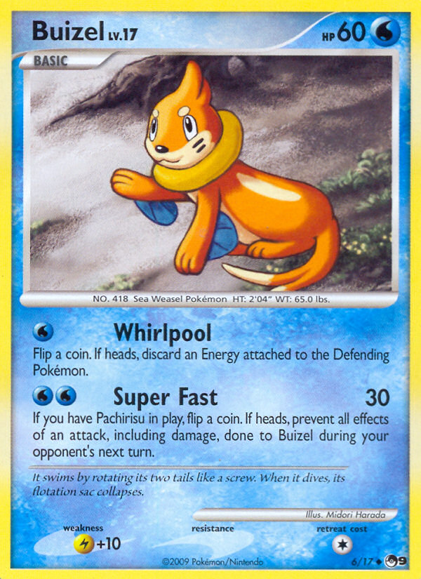 Buizel (6/17) [POP Series 9] | Good Games Modbury