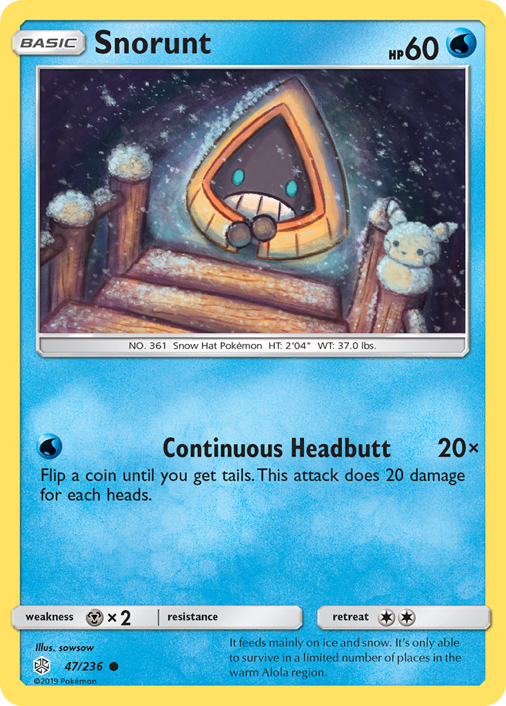 Snorunt (47/236) [Sun & Moon: Cosmic Eclipse] | Good Games Modbury