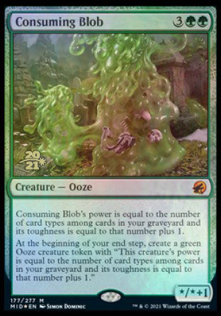 Consuming Blob [Innistrad: Midnight Hunt Prerelease Promos] | Good Games Modbury