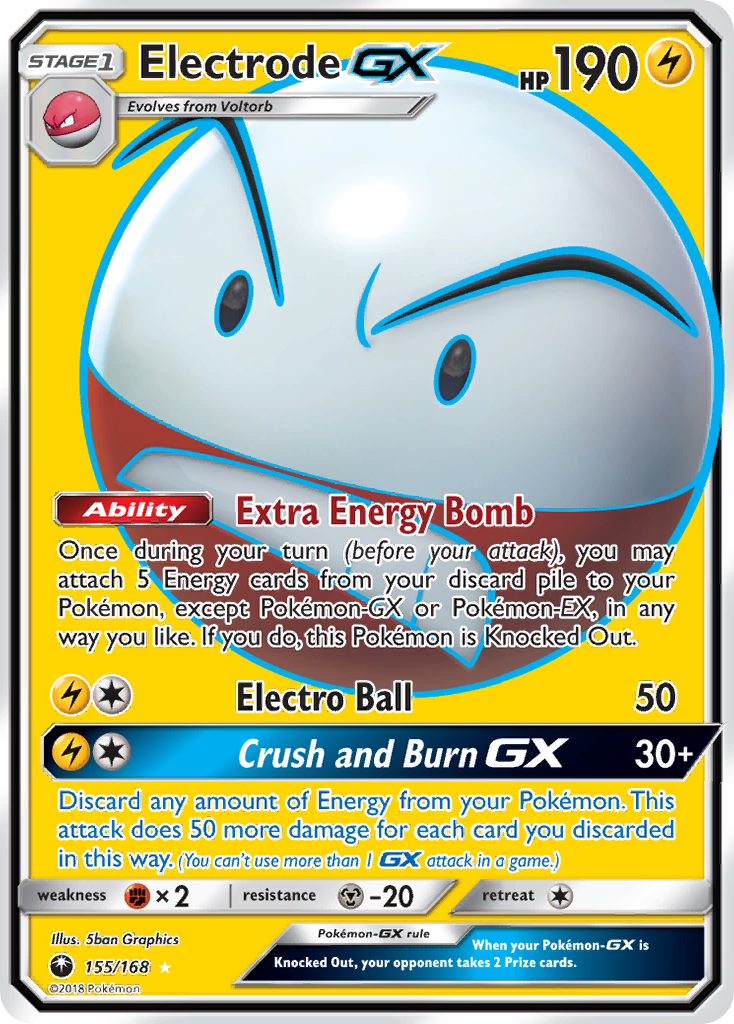 Electrode GX (155/168) [Sun & Moon: Celestial Storm] | Good Games Modbury