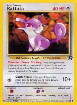 Rattata (66/82) [Team Rocket Unlimited] | Good Games Modbury