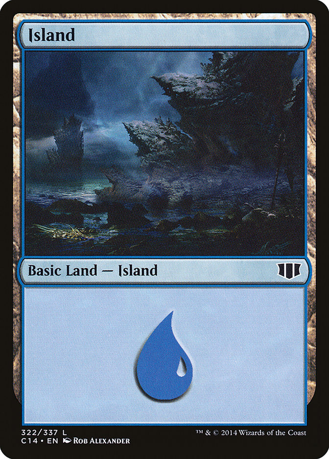 Island (322) [Commander 2014] | Good Games Modbury