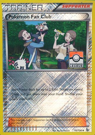 Pokemon Fan Club (94/106) (League Promo) [XY: Flashfire] | Good Games Modbury