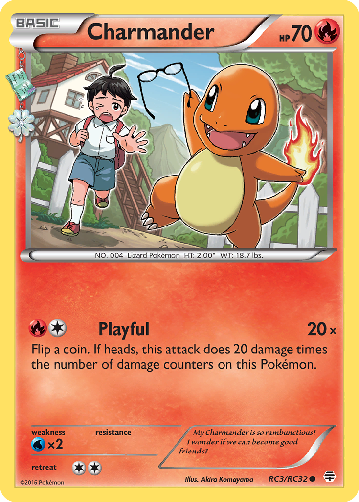 Charmander (RC3/RC32) [XY: Generations] | Good Games Modbury