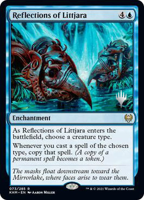 Reflections of Littjara (Promo Pack) [Kaldheim Promos] | Good Games Modbury