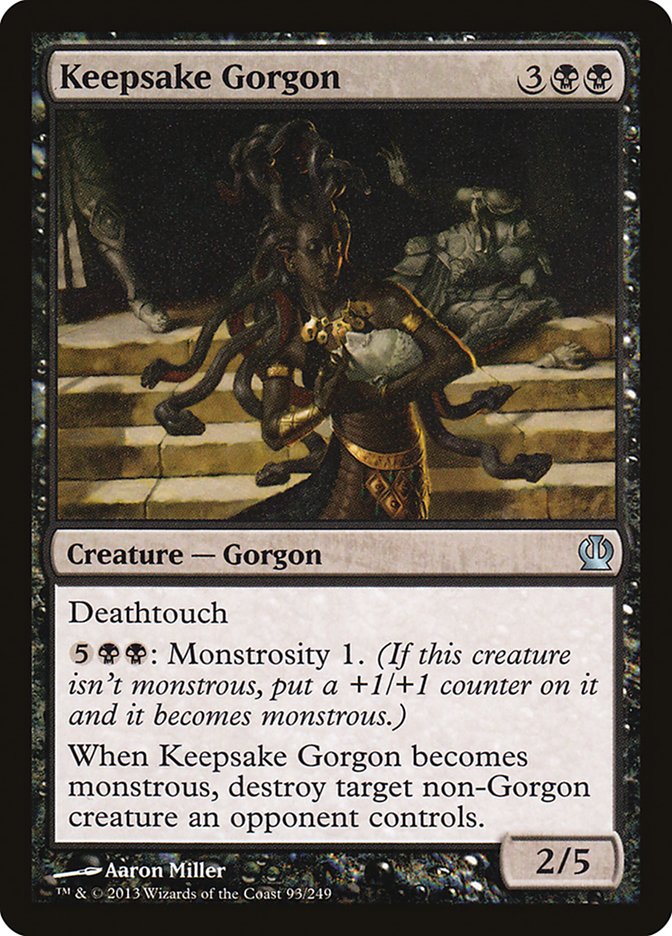 Keepsake Gorgon [Theros] | Good Games Modbury