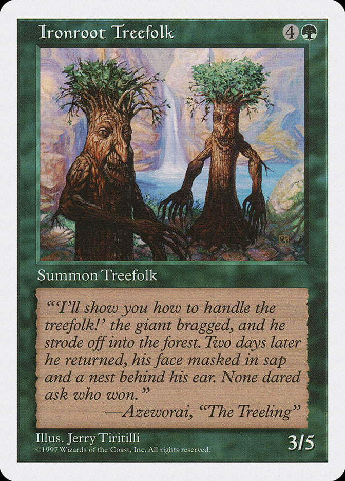 Ironroot Treefolk [Fifth Edition] | Good Games Modbury