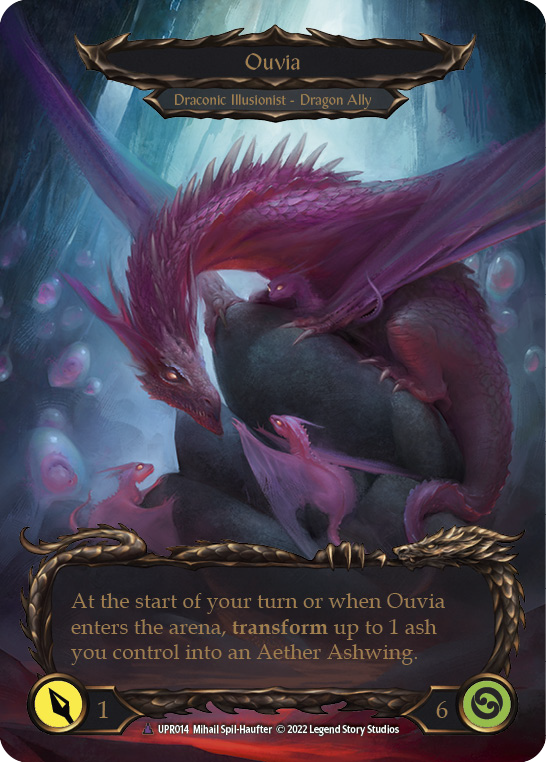 Invoke Ouvia // Ouvia (Marvel) [UPR014] (Uprising)  Cold Foil | Good Games Modbury