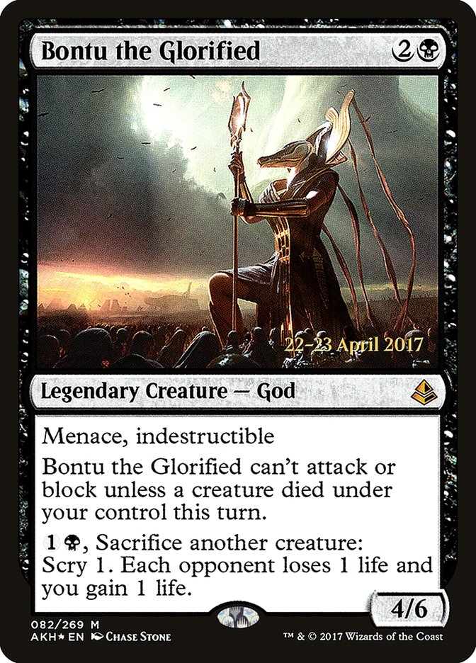 Bontu the Glorified [Amonkhet Prerelease Promos] | Good Games Modbury