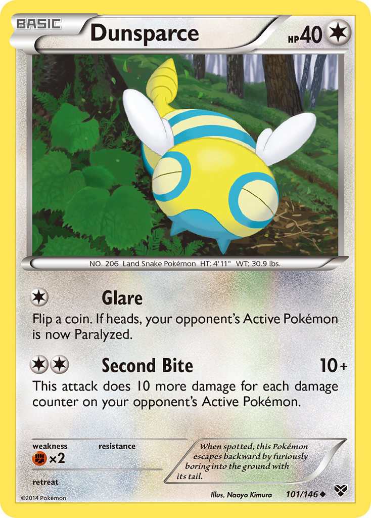 Dunsparce (101/146) [XY: Base Set] | Good Games Modbury