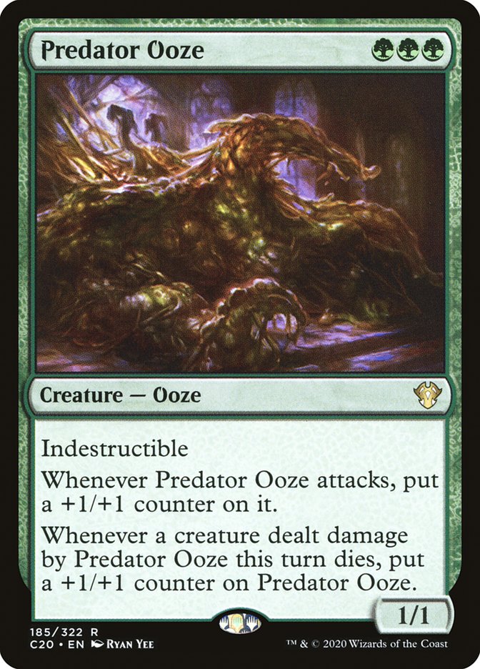 Predator Ooze [Commander 2020] | Good Games Modbury