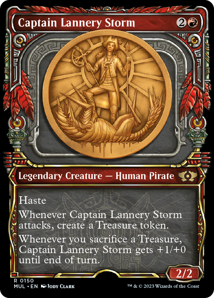 Captain Lannery Storm (Halo Foil) [Multiverse Legends] | Good Games Modbury