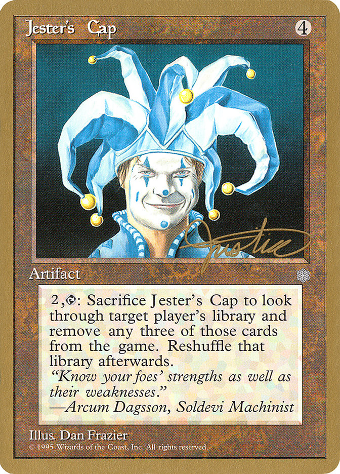 Jester's Cap (Mark Justice) [Pro Tour Collector Set] | Good Games Modbury