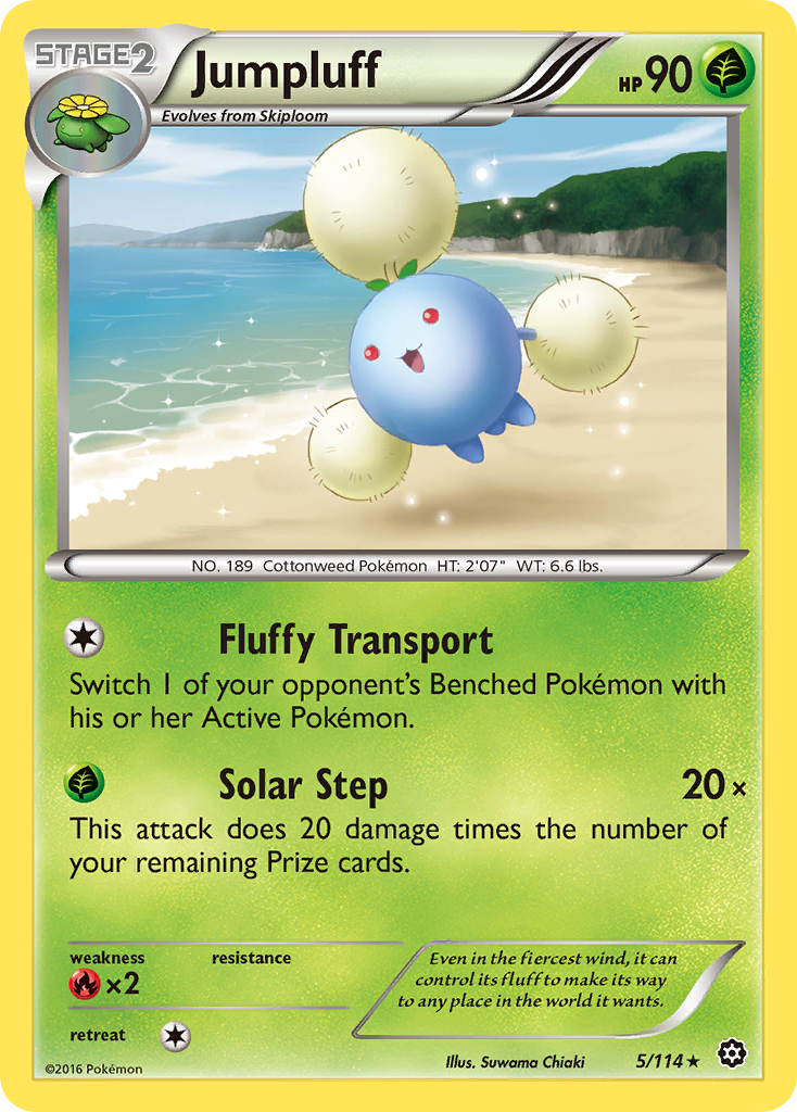 Jumpluff (5/114) [XY: Steam Siege] | Good Games Modbury
