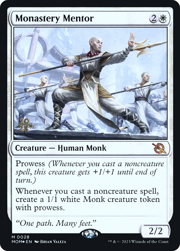 Monastery Mentor [March of the Machine Prerelease Promos] | Good Games Modbury