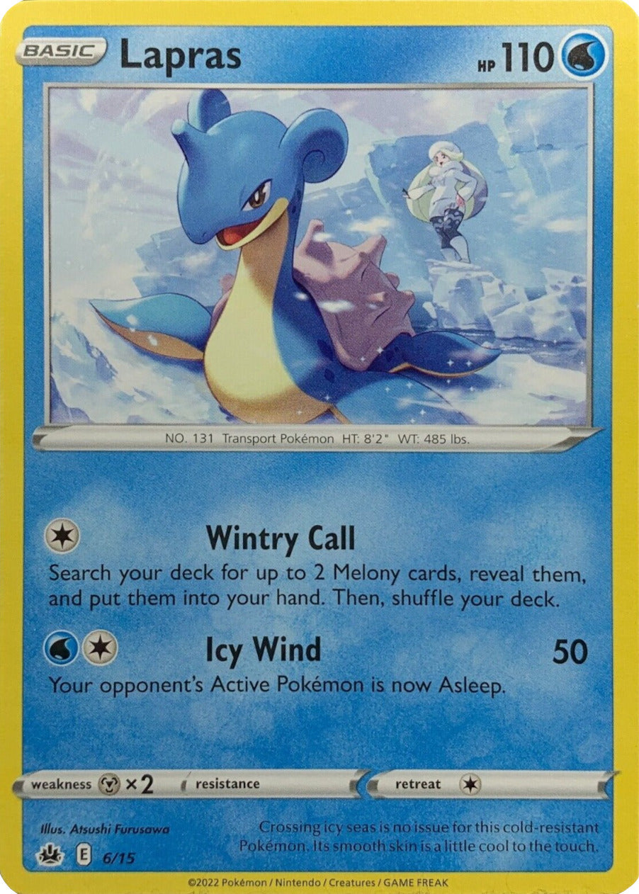 Lapras (6/15) [McDonald's Promos: Match Battle] | Good Games Modbury