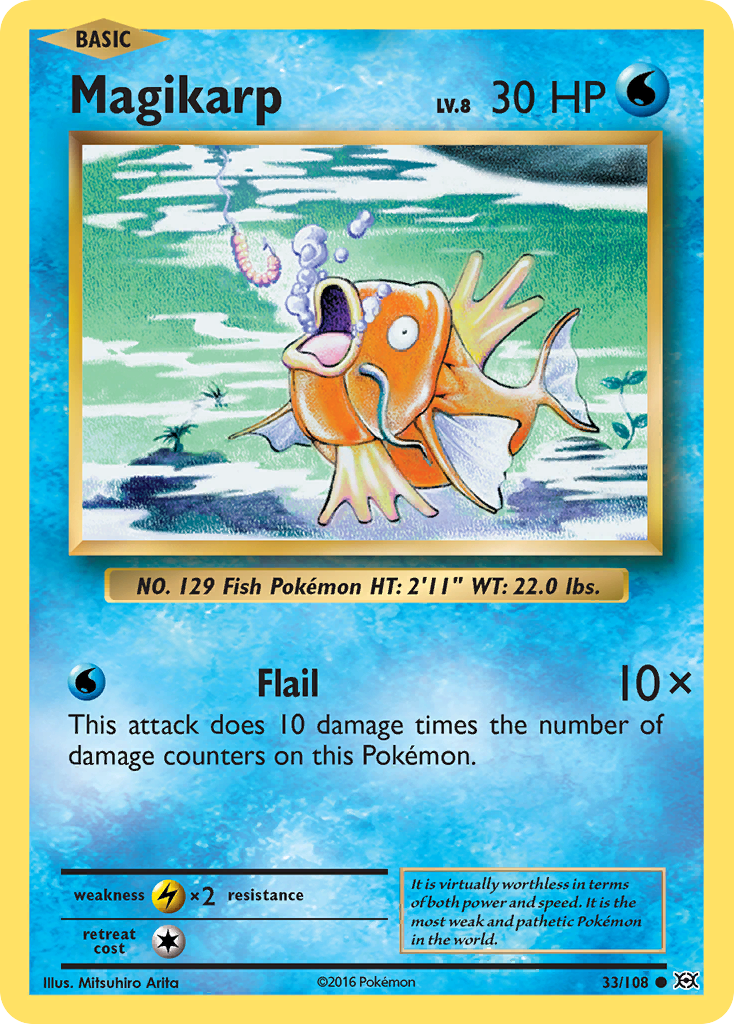 Magikarp (33/108) [XY: Evolutions] | Good Games Modbury