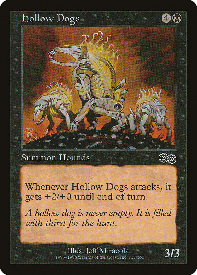 Hollow Dogs [Urza's Saga] | Good Games Modbury