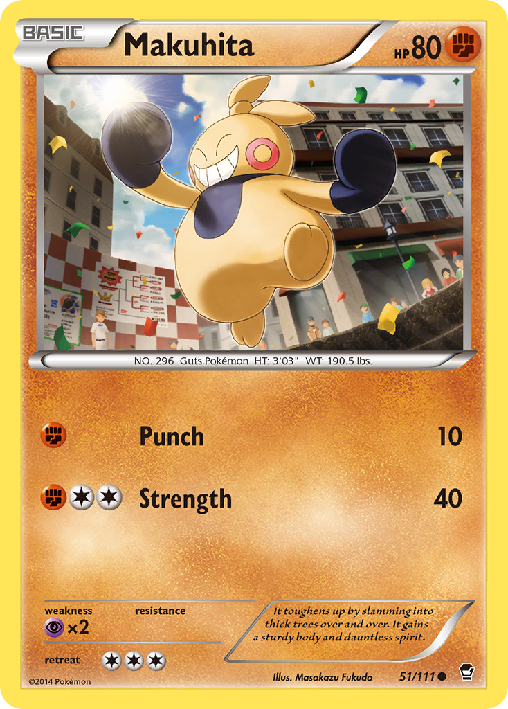 Makuhita (51/111) [XY: Furious Fists] | Good Games Modbury