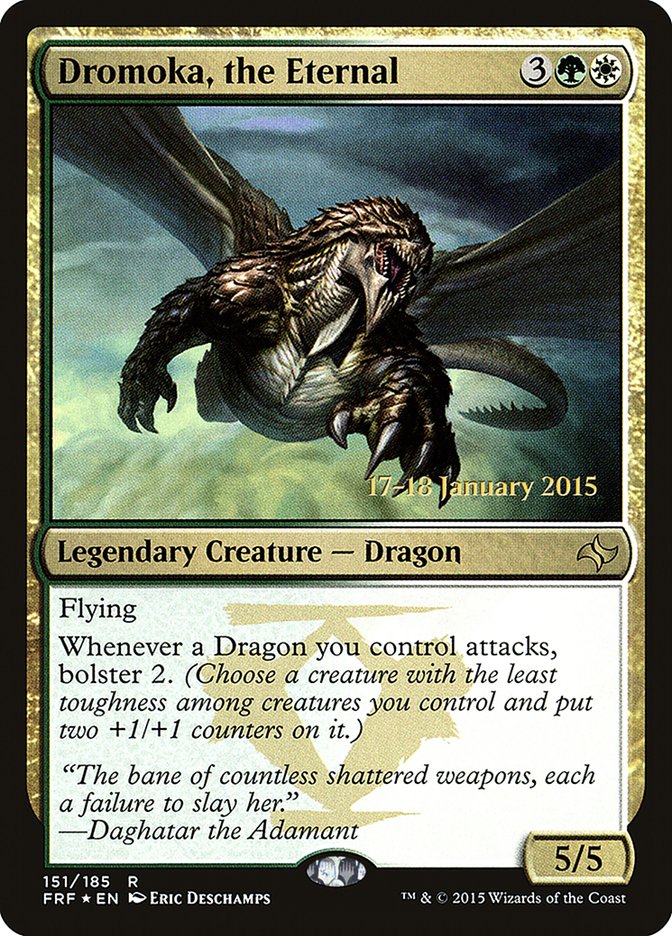 Dromoka, the Eternal [Fate Reforged Prerelease Promos] | Good Games Modbury