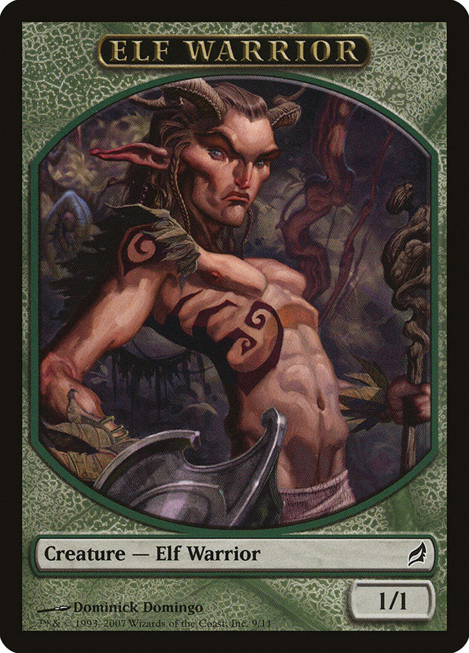 Elf Warrior Token [Lorwyn Tokens] | Good Games Modbury