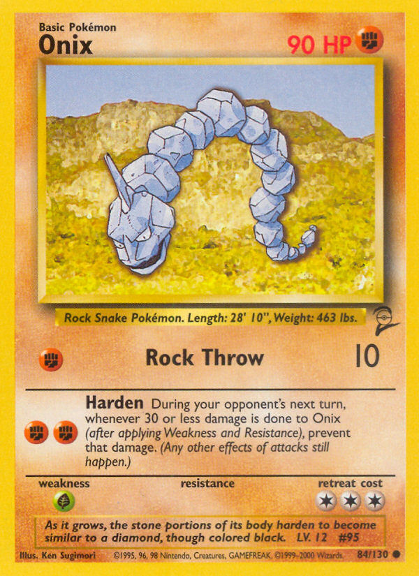 Onix (84/130) [Base Set 2] | Good Games Modbury