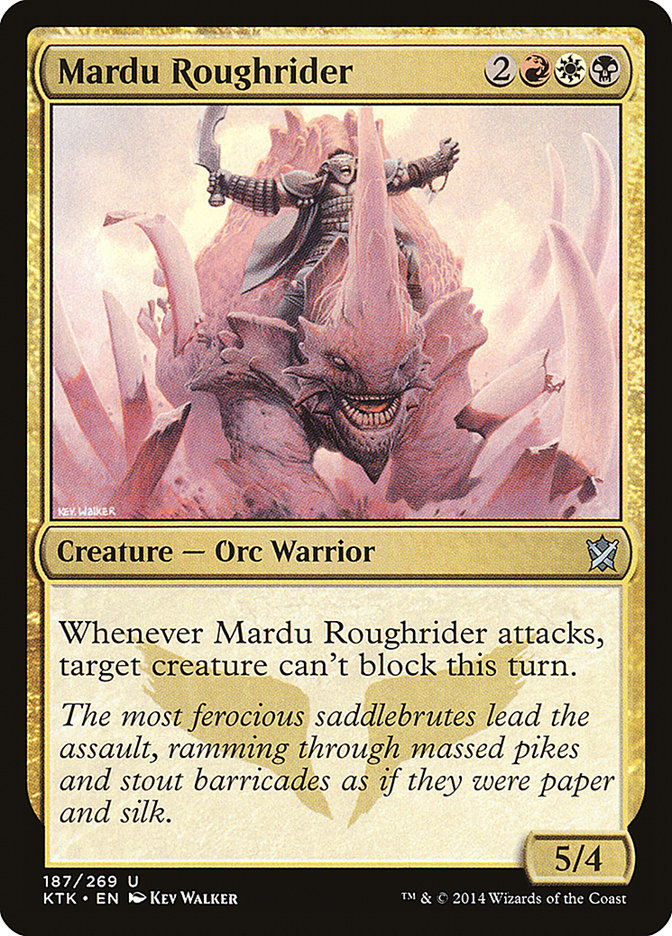 Mardu Roughrider [Khans of Tarkir] | Good Games Modbury