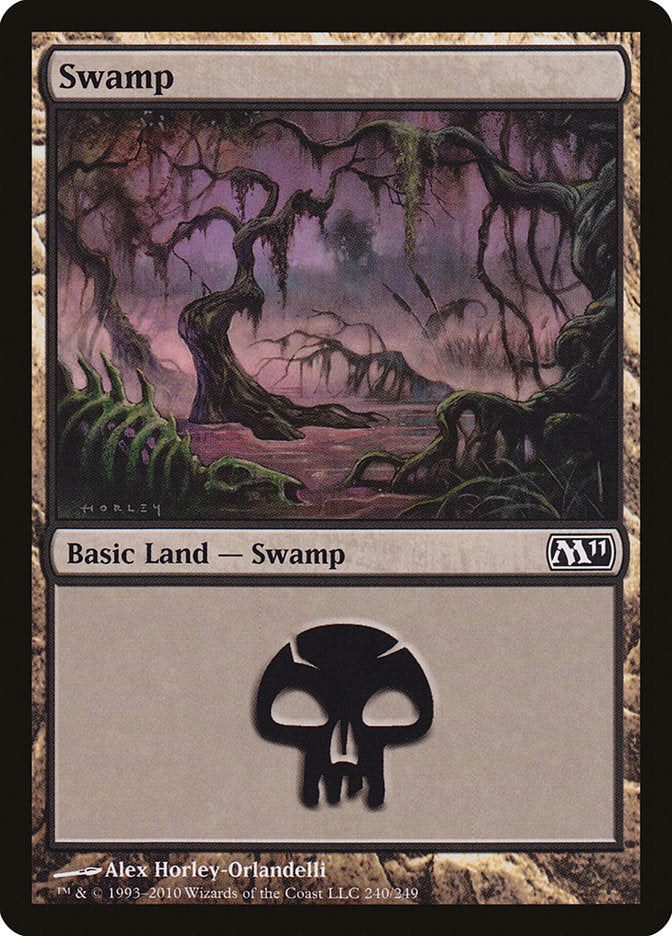 Swamp (240) [Magic 2011] | Good Games Modbury