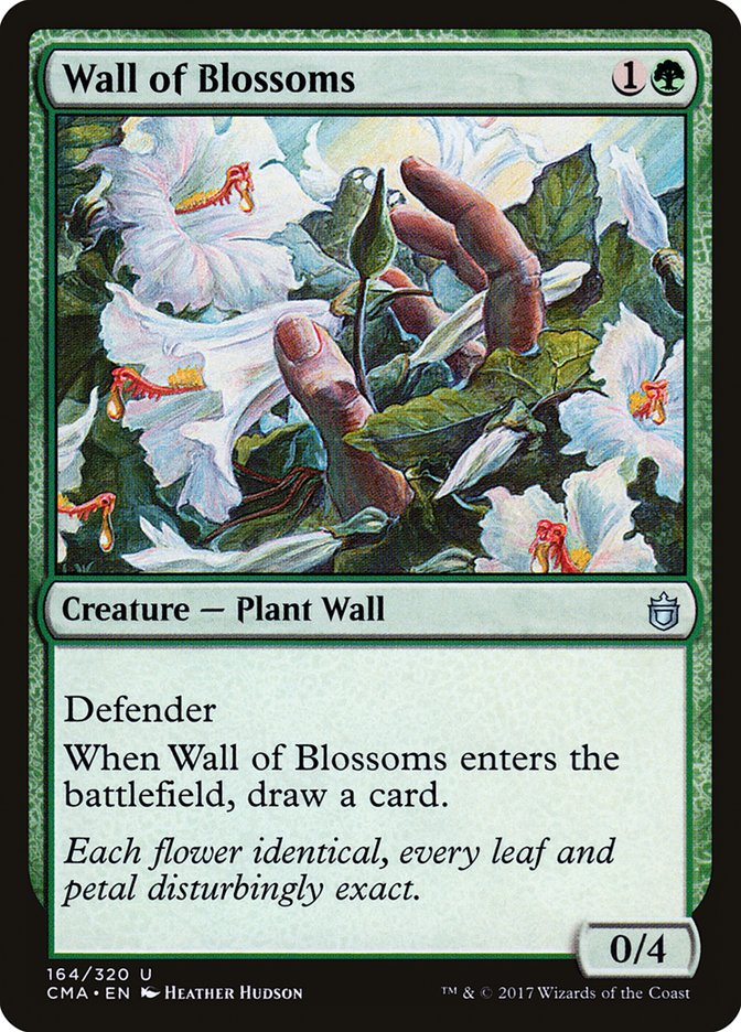 Wall of Blossoms [Commander Anthology] | Good Games Modbury