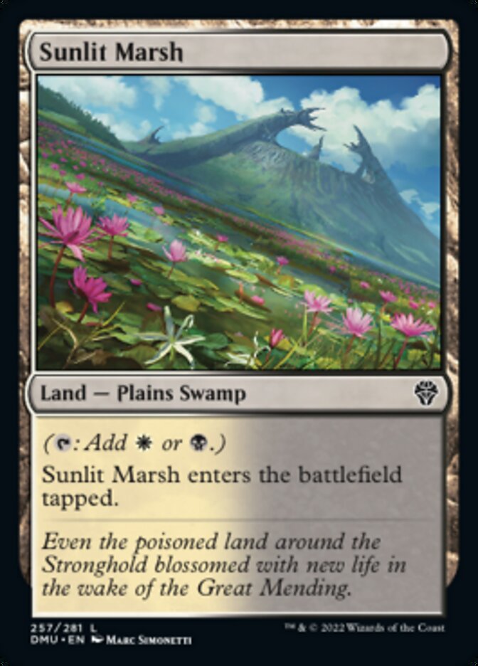 Sunlit Marsh [Dominaria United] | Good Games Modbury