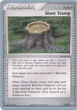 Giant Stump (75/92) (Eeveelutions - Jimmy Ballard) [World Championships 2006] | Good Games Modbury