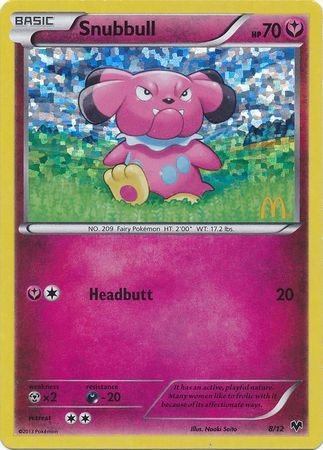 Snubbull (8/12) [McDonald's Promos: 2014 Collection] | Good Games Modbury