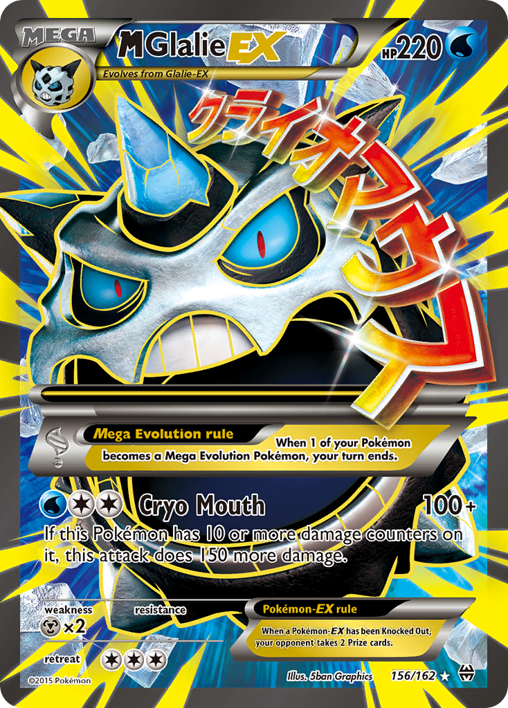 M Glalie EX (156/162) [XY: BREAKthrough] | Good Games Modbury