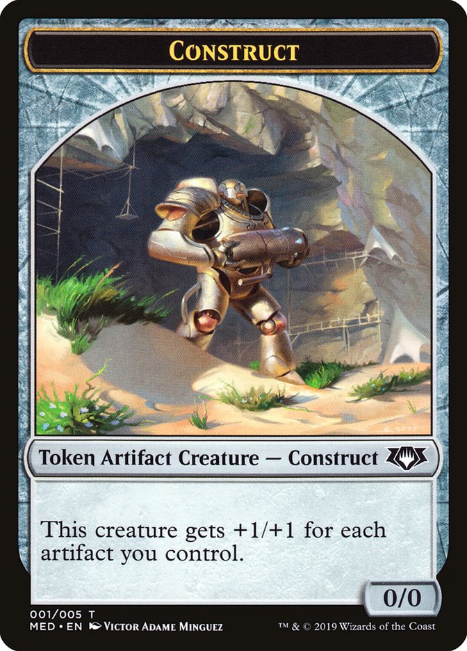 Construct Token (001/005) [Mythic Edition Tokens] | Good Games Modbury