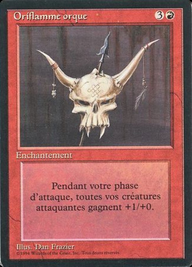 Orcish Oriflamme [Foreign Black Border] | Good Games Modbury