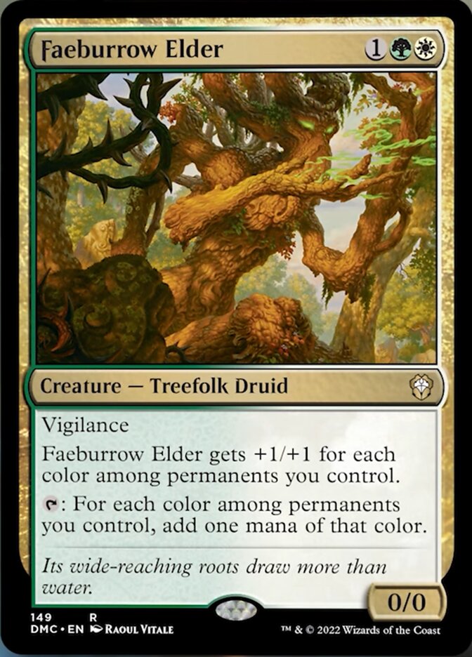 Faeburrow Elder [Dominaria United Commander] | Good Games Modbury