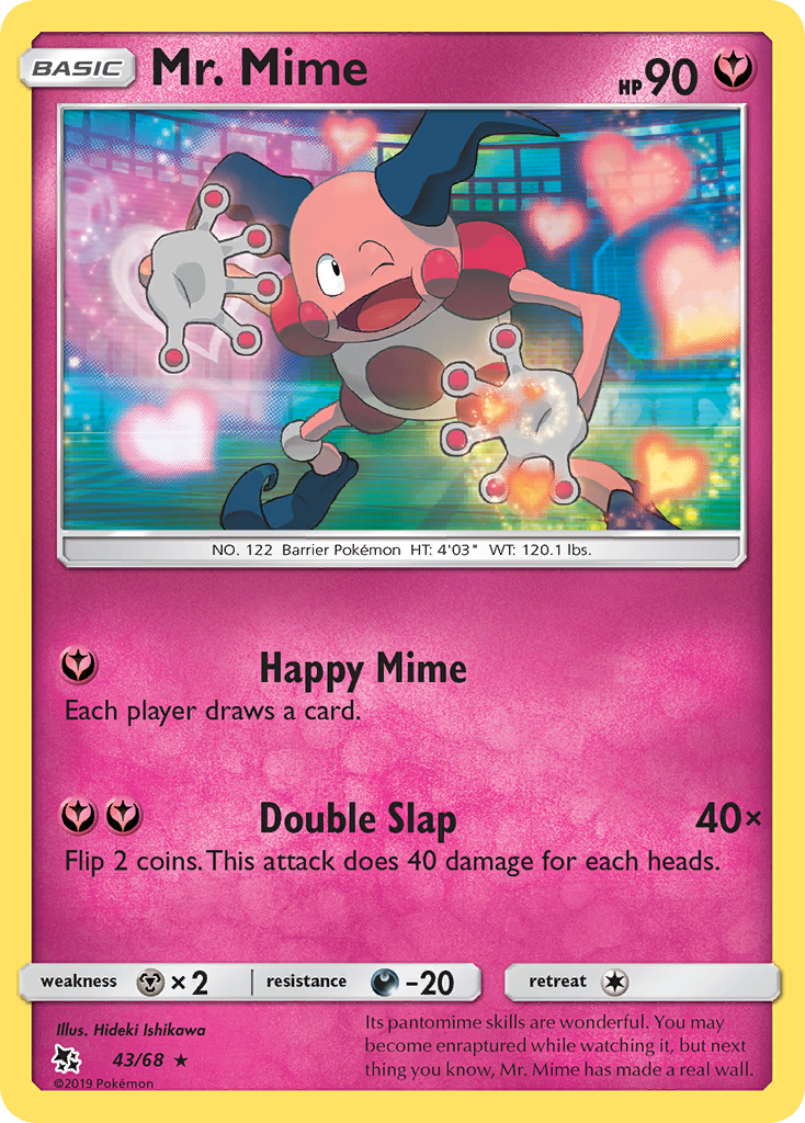 Mr. Mime (43/68) [Sun & Moon: Hidden Fates] | Good Games Modbury