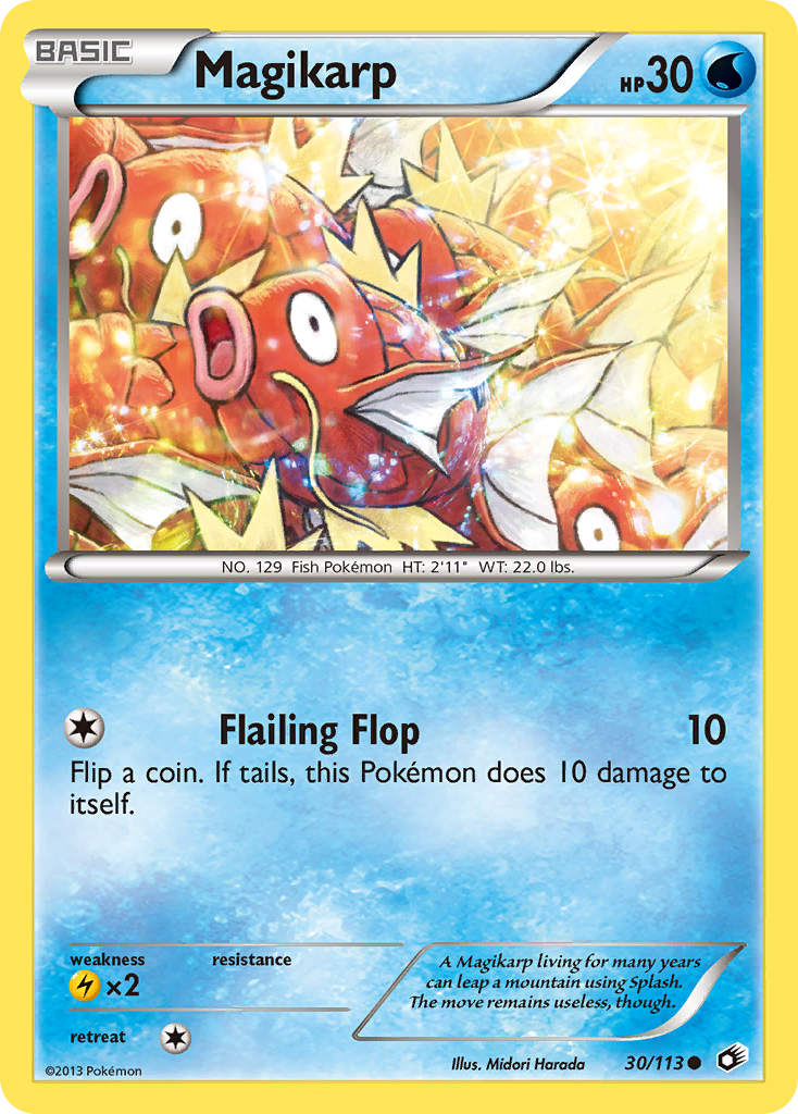 Magikarp (30/113) [Black & White: Legendary Treasures] | Good Games Modbury