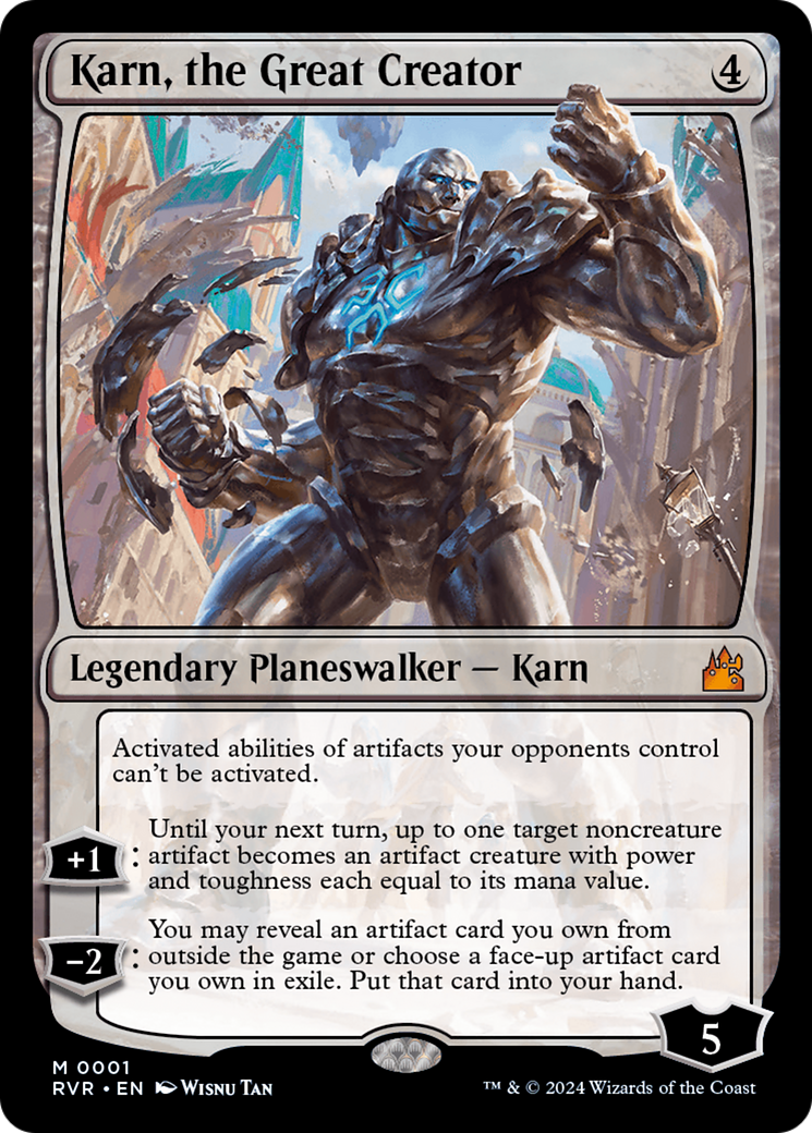 Karn, the Great Creator [Ravnica Remastered] | Good Games Modbury