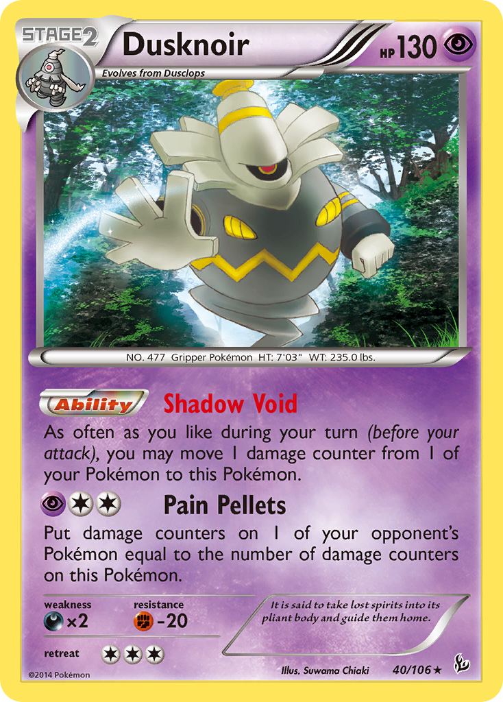 Dusknoir (40/106) [XY: Flashfire] | Good Games Modbury