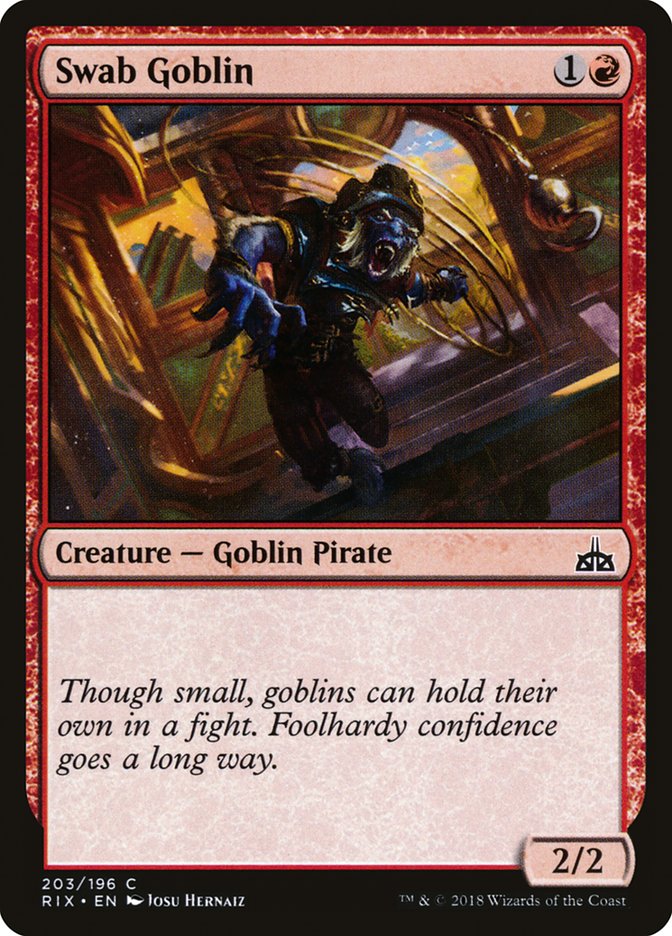 Swab Goblin [Rivals of Ixalan] | Good Games Modbury