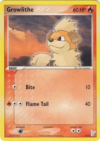 Growlithe (4/12) [EX: Trainer Kit 2 - Minun] | Good Games Modbury