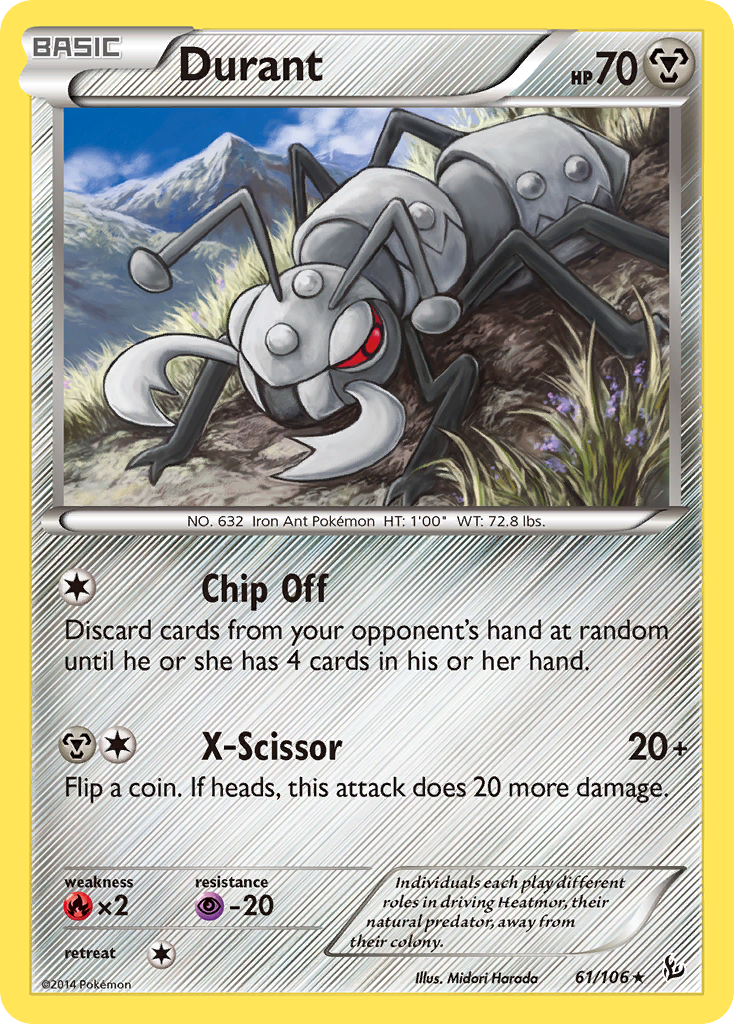 Durant (61/106) [XY: Flashfire] | Good Games Modbury