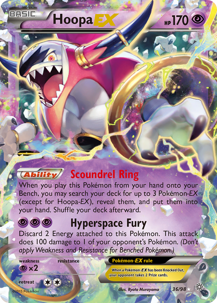 Hoopa EX (36/98) [XY: Ancient Origins] | Good Games Modbury